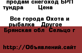 продам снегоход БРП тундра 550 › Цена ­ 450 000 - Все города Охота и рыбалка » Другое   . Брянская обл.,Сельцо г.